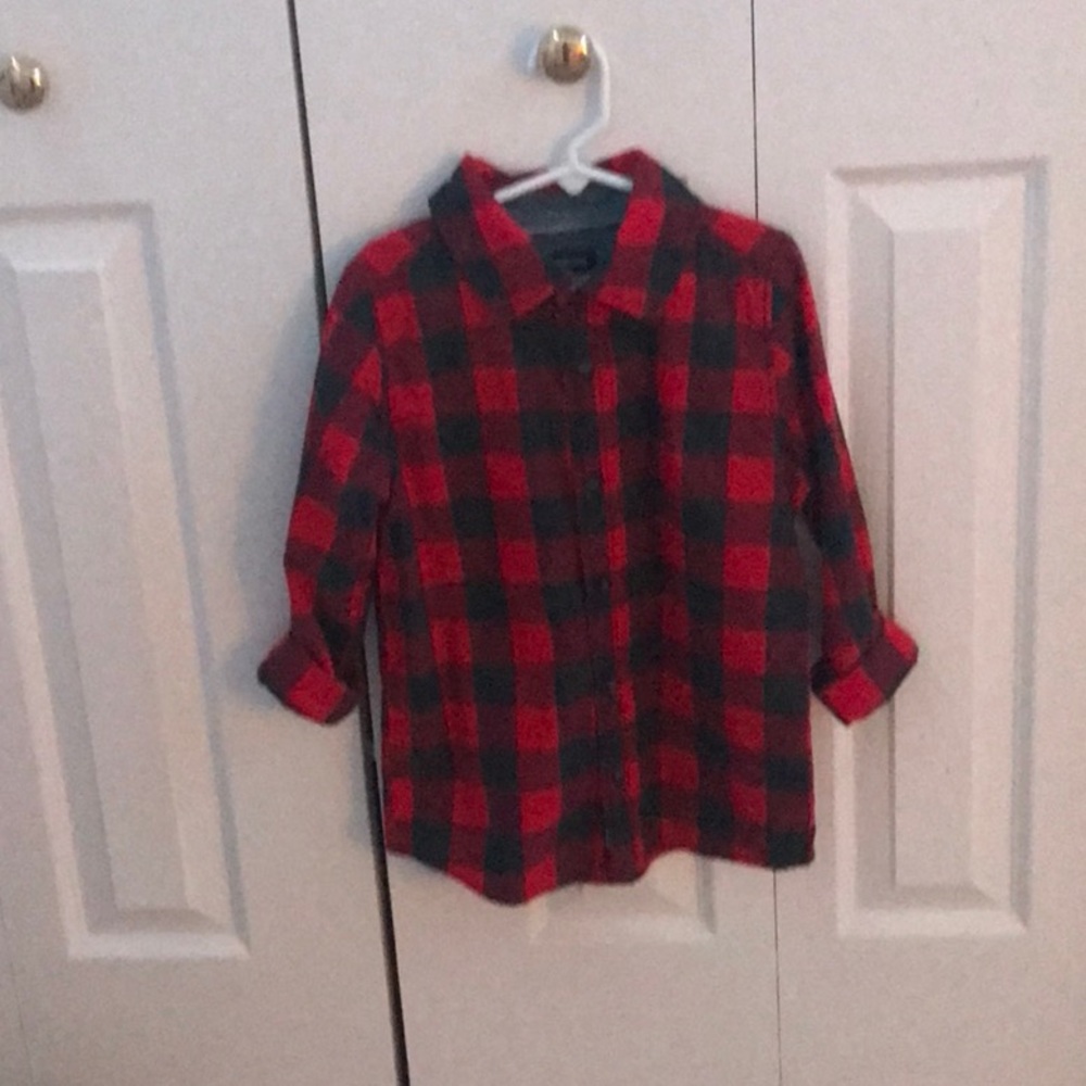 Boys plaid shirt